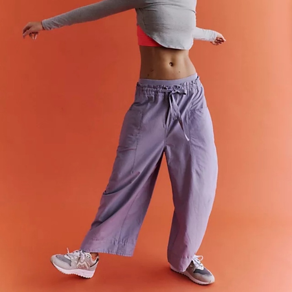 Free People Movement Fresh Start Pant in Platinum Small NWOT